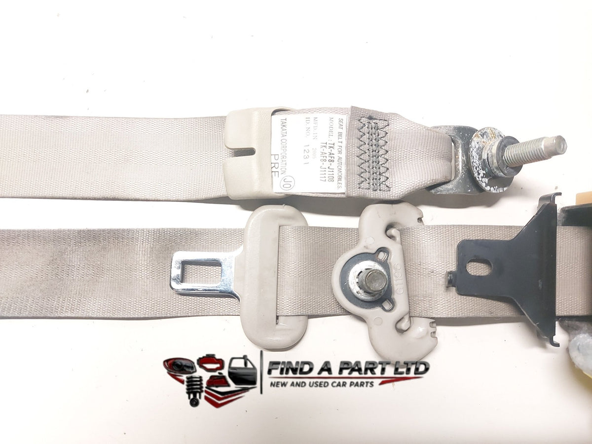 2006 Honda Inspire UC - Right Front Seat Belt PN: TK-AF8-J1108/J1117