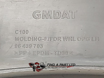 2010 Holden Captiva - Left Front Wheel Arch Moulding PN: