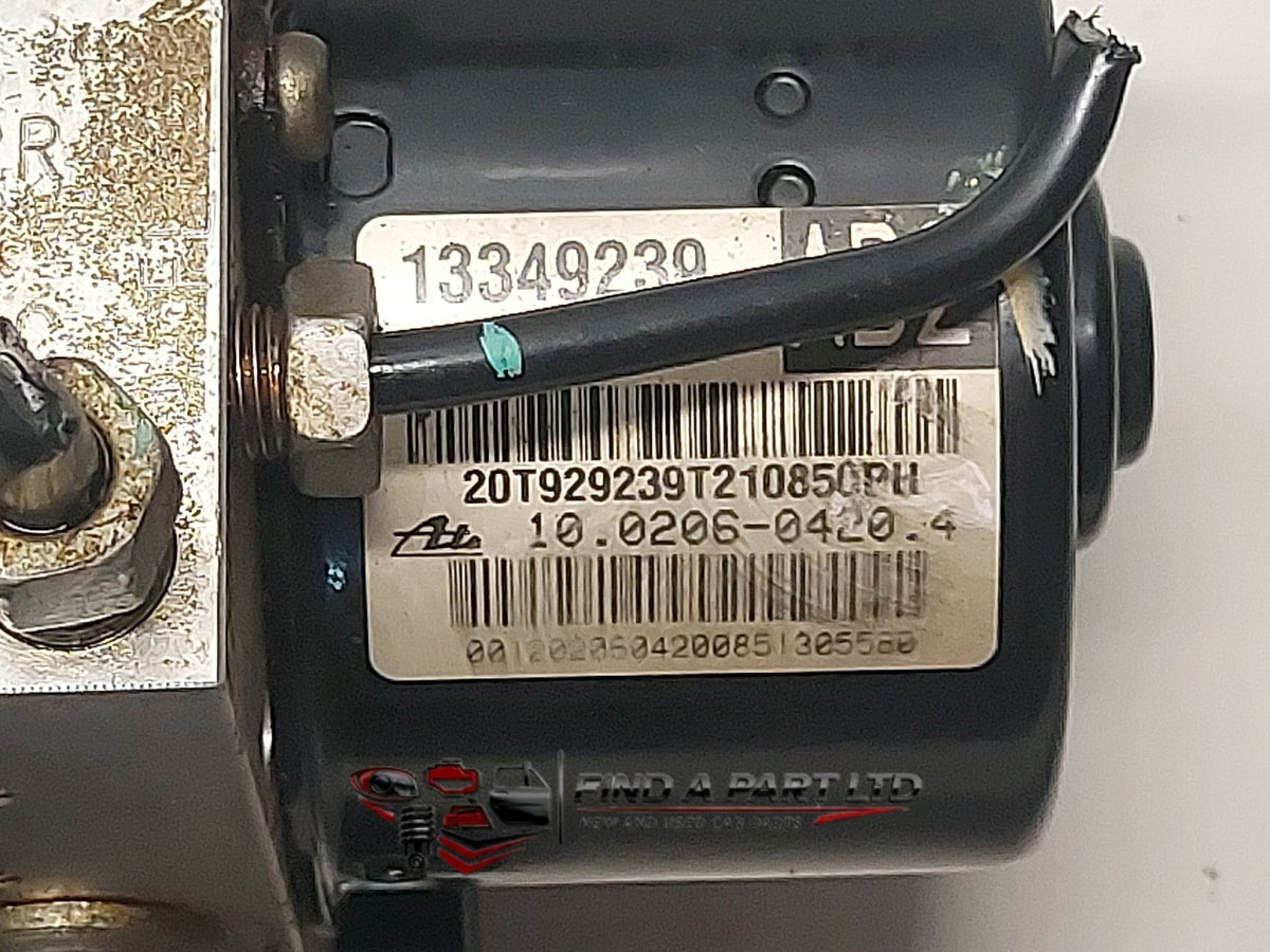 2011 Holden Cruze JH - ABS Pump/Modulator PN: 13349239