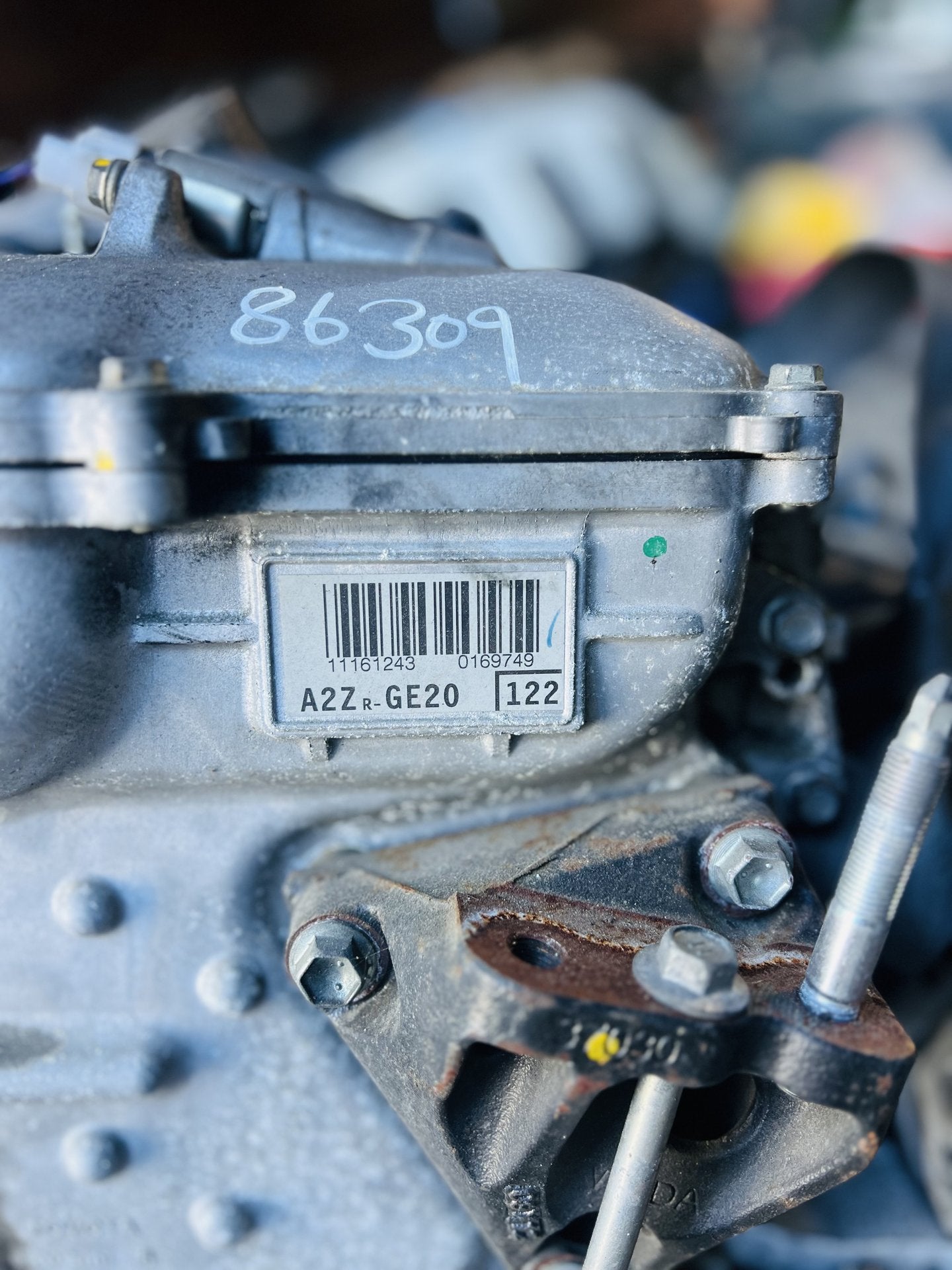 2009 Toyota Wish E20 ZGE20- Engine PN: 2ZR