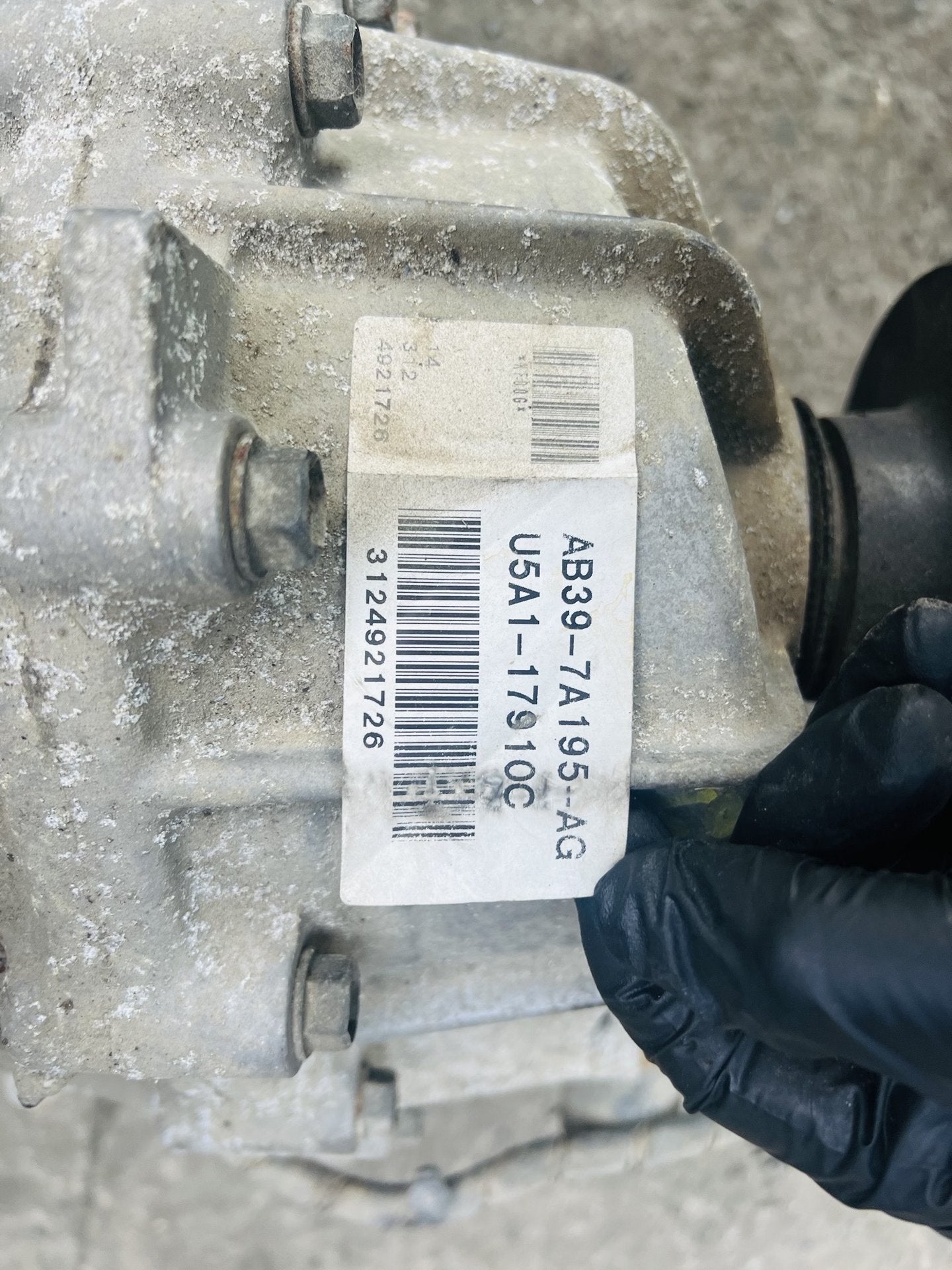 2011-2019 Mazda BT-50- Transmission PN: