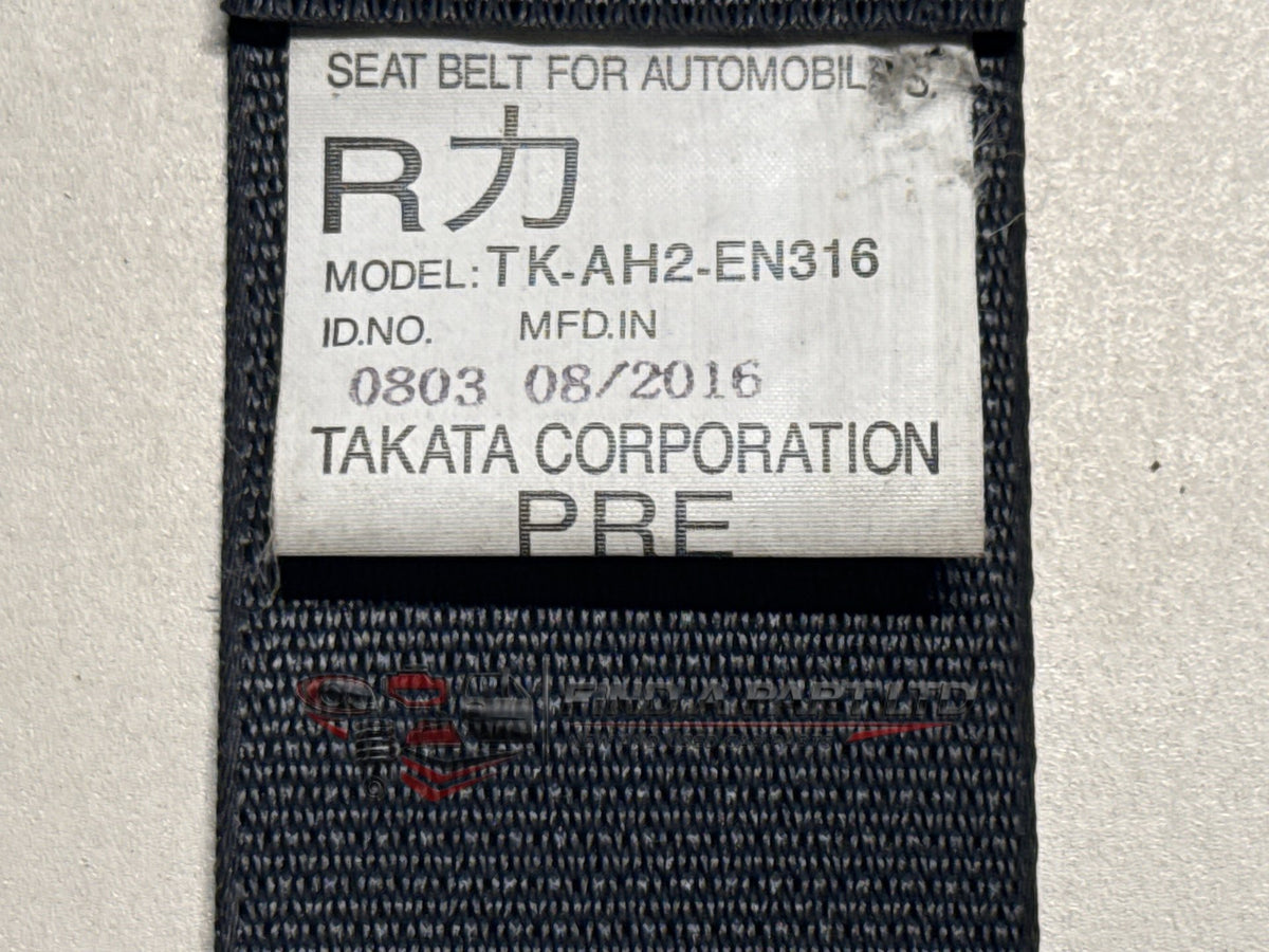 2016 Mitsubishi Outlander GF*W - Right Front Seat Belt PN: TK-AH2-EN316