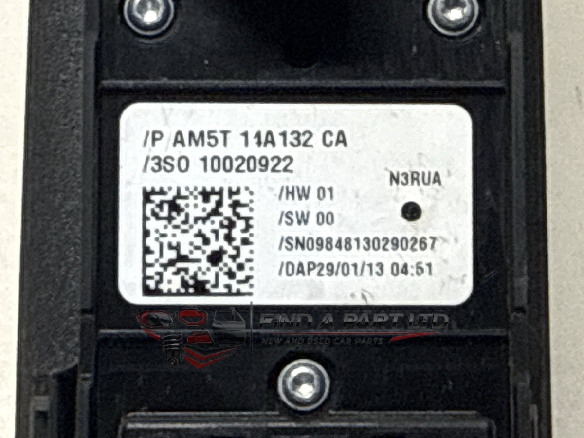 2014 Ford Kuga MK2 - Master Power Window Switch PN: AM5T 11A132 CA
