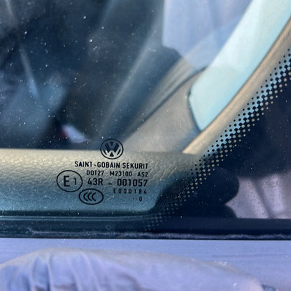 Oct 2008 to Mar 2013- Volkswagen Golf Gen 6 Hatchback 5 Door- Left Rear Quarter Door Glass