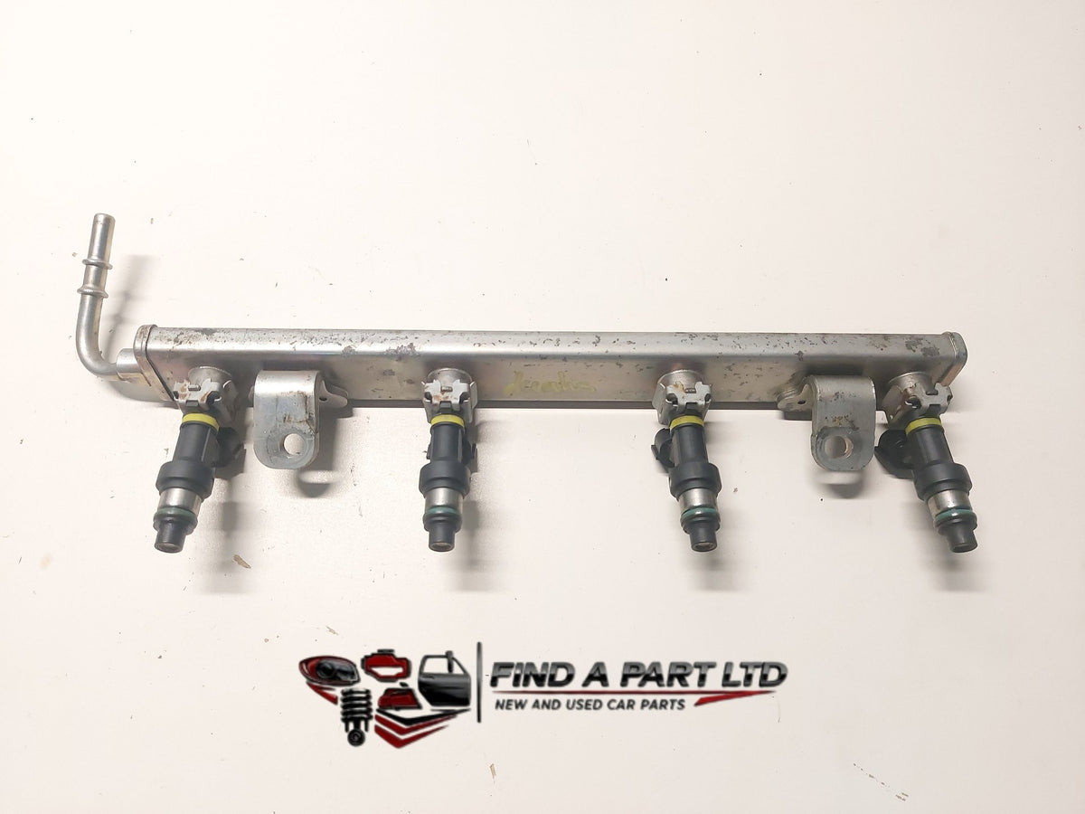2009 Nissan Dualis J10 - Fuel Injectors and Rail Set PN: FBY2850, 500 7Z11