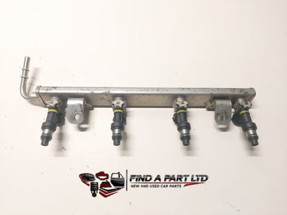 2009 Nissan Dualis J10 - Fuel Injectors and Rail Set PN: FBY2850, 500 7Z11